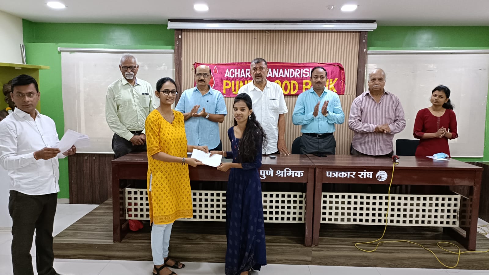 Every year the trust awards scholarships to deserving girl students — empowering the next generation through education and opportunity.