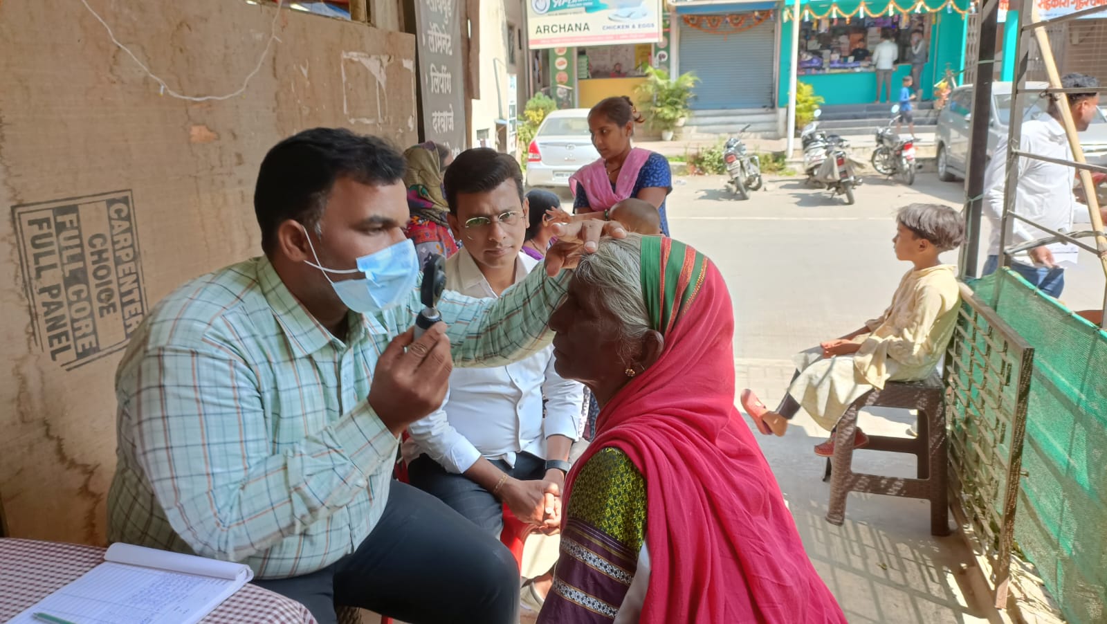 Free eye examination camps bringing quality ophthalmic care to those who need it most, completely free of charge.